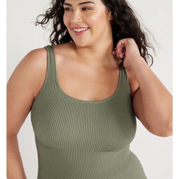 Brand New Time and Tru One Piece Swimsuit Size 1X - Picture 3 of 4